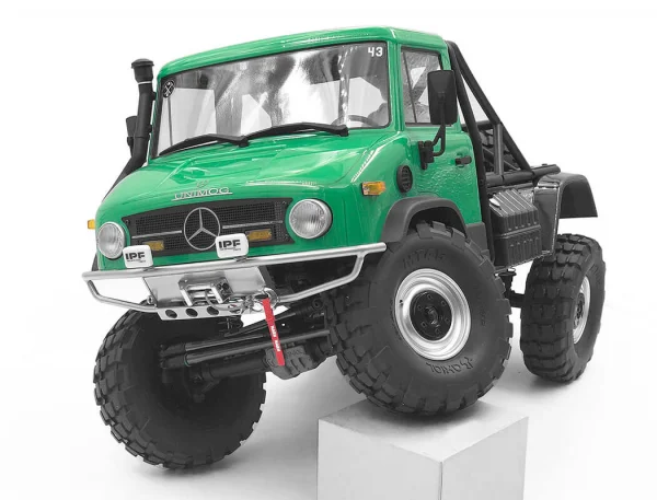 RC4WD Guardian Steel Front Winch Bumper W/Ipf Lights For Axial 1:10 SCX10 II Umg10 (Silver) &mdash; image 10 of 10