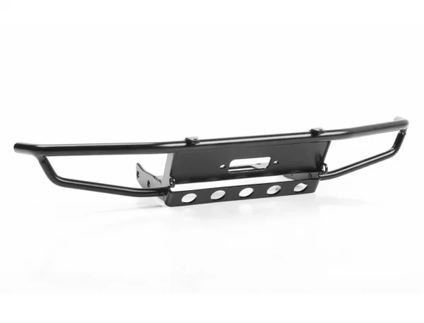 RC4WD Guardian Steel Front Winch Bumper W/Lights For Axial 1:10 SCX10 II Umg10 (Black) &mdash; image 9 of 11