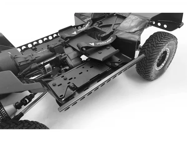 RC4WD Shirya Steel Side Sliders For Vanquish Vs4-10 Origin Body (Black)