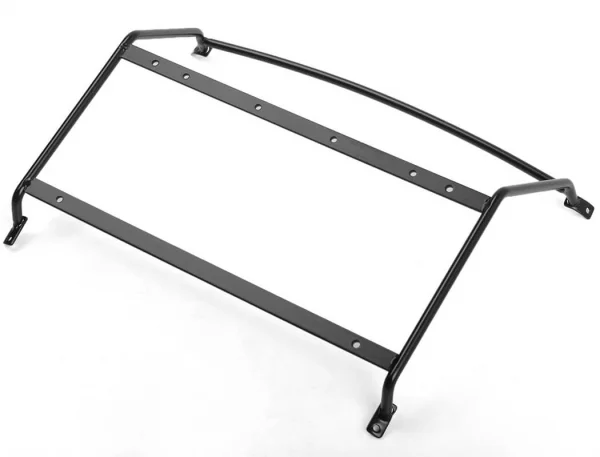 RC4WD Exterior Steel Roll Cage W/ Lights For Vanquish Vs4-10 Origin Halfcab Body (Black) &mdash; image 2 of 9
