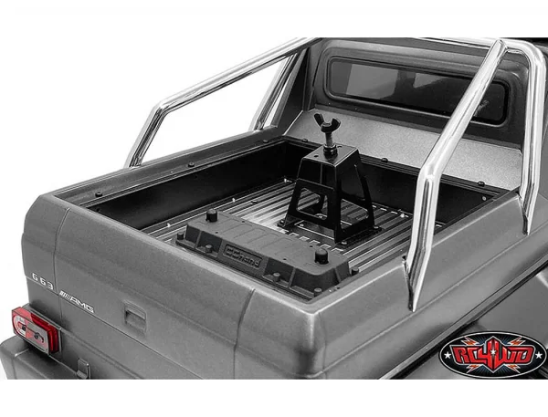 RC4WD Tarka Drop Bed W/Tyre Holder + Metal Plate For Traxxas Mercedes-Benz G63 Amg 6X6 — image 4 of 10