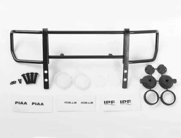 RC4WD Command Front Bumper W/White Lights For Traxxas Mercedes-Benz G63 Amg 6X6