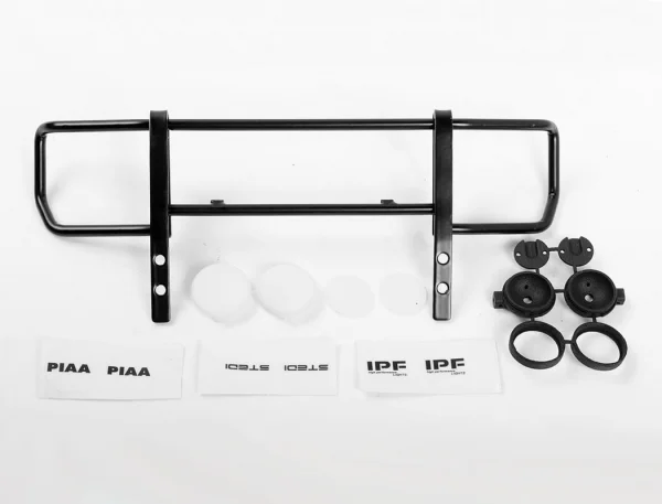 RC4WD Command Front Bumper W/White Lights For Traxxas Mercedes-Benz G63 Amg 6X6