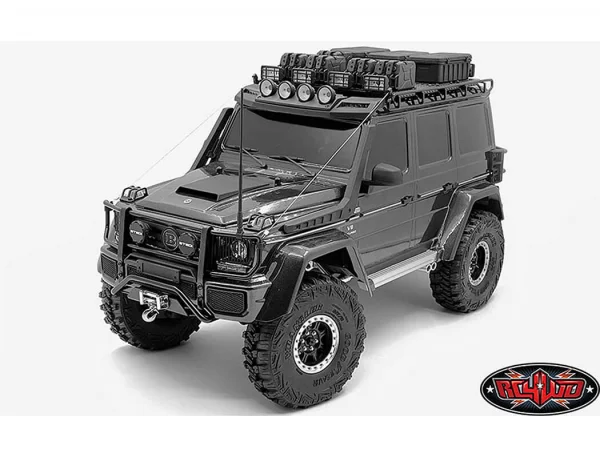 RC4WD Command Roof Rack W/Diamond Plate For Traxxas TRX-4 Mercedes-Benz G-500