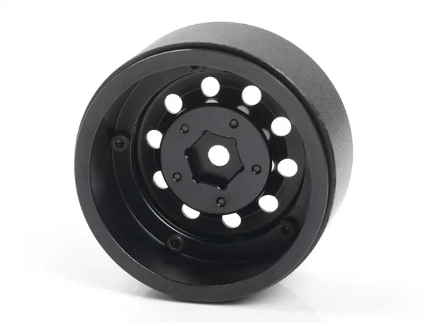 RC4WD Burato 2.2 Beadlock Wheels W/ Center Caps (Black) — image 7 of 7