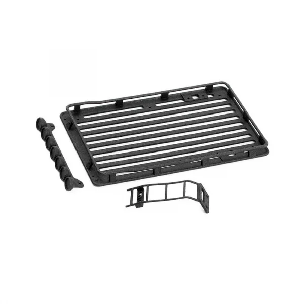 Micro Series Roof Rack w/ Light Set and Ladder Axial SCX24 1/24 Jeep Wrangler RTR RC4WD