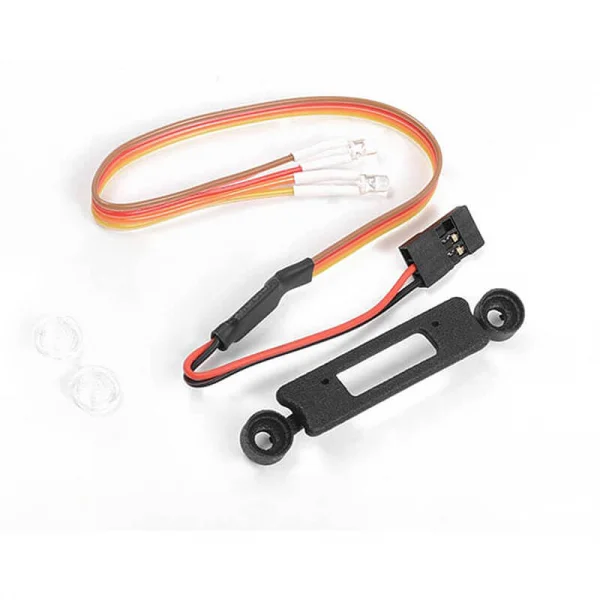Micro Series Headlight Insert w/ LED Lighting System for Axial SCX24 1/24 Jeep Wrangler RTR RC4WD