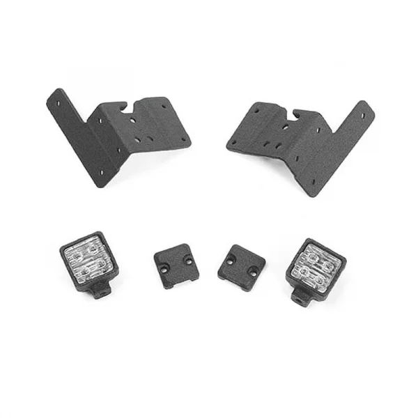 Pillar Lights for Axial 1:10 SCX10 III Jeep (Gladiator/Wrangler) RC4WD