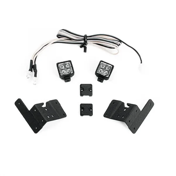 Pillar Lights w/ LED Light Kit for Axial 1:10 SCX10 III Jeep (Gladiator/Wrangler) RC4WD