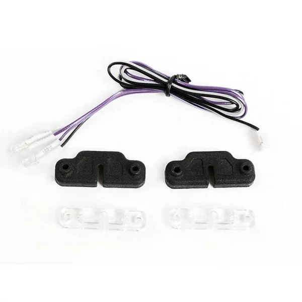 Inner Fender Rock Lights w/ LED Light Kit for Axial 1:10 SCX10 III Jeep (Gladiator/Wrangler) RC4WD