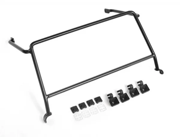 Front Window Roll Cage w/ Flood Lights for RC4WD Gelande II 2015 Land Rover Defender D90 (Heritage Edition) RC4WD