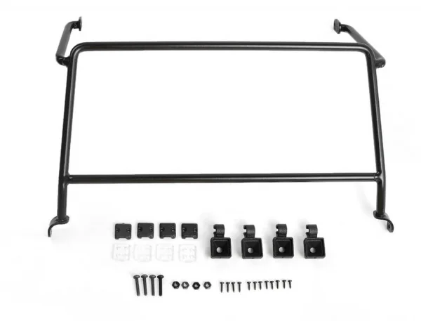 Front Window Roll Cage w/ Flood Lights for RC4WD Gelande II 2015 Land Rover Defender D90 (Heritage Edition) RC4WD