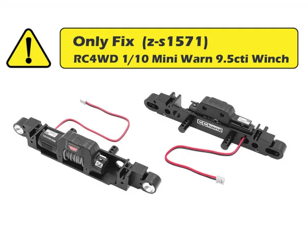 RC4WD Oem Narrow Front Winch Bumper With Steering Guard For Axail
