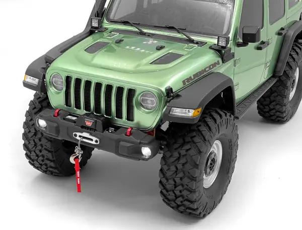 RC4WD OEM Narrow Front Winch Bumper With Steering Guard For Axail — image 17 of 17
