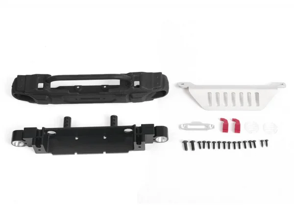 RC4WD Oem Narrow Front Winch Bumper With Steering Guard For Axial