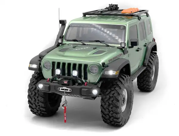 RC4WD OEM Narrow Front Winch Bumper With Steering Guard For Axial — image 19 of 19
