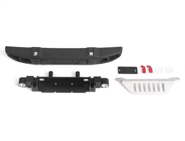RC4WD Oem Wide Front Bumper With Licence Plate Holder + Steering