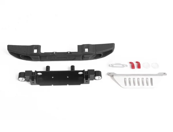 RC4WD Oem Wide Front Winch Bumper With Steering Guard For Axial &mdash; image 5 of 14