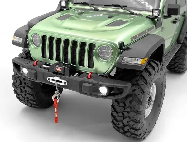 RC4WD OEM Wide Front Winch Bumper With Steering Guard For Axial — image 18 of 19