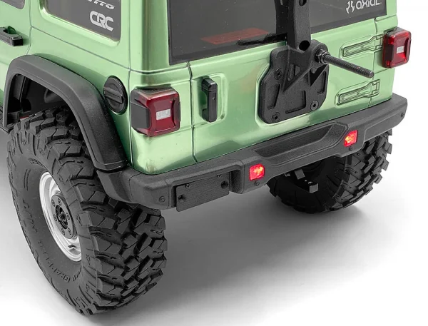 OEM Rear Bumper w/ Tow Hook for Axial 1:10 SCX10 III Jeep JLU Wrangler RC4WD