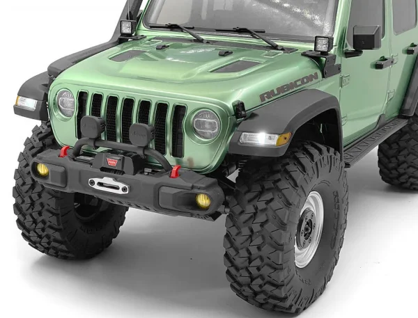 Fender Flare Set W/ Lights + LED Lighting System for Axial 1:10 SCX 10 III Jeep JLU Wrangler RC4WD — image 2 of 14