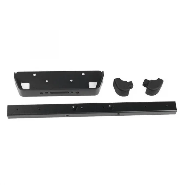 Classic Front Winch Bumper for RC4WD Gelande II 2015 Land Rover Defender D90 (Black) RC4WD