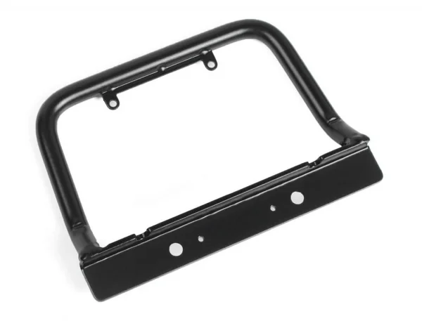 Steel Push Bar Front Bumper W/ Clear Flood Lights for RC4WD Gelande II 2015 Land Rover Defender D90 RC4WD