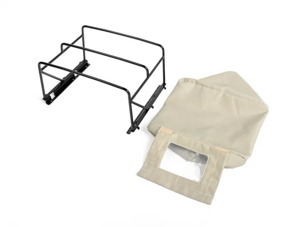 Steel Tube Bed Cage w/ Soft Top for RC4WD Gelande II 2015 Land Rover Defender D90 (Pick-Up) (Tan) RC4WD — image 7 of 10