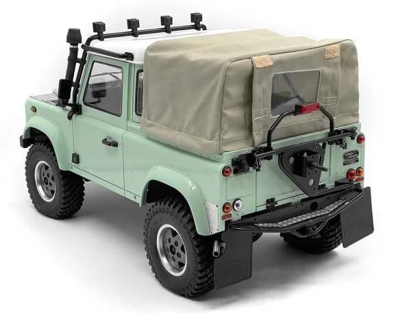 Steel Tube Bed Cage w/ Soft Top for RC4WD Gelande II 2015 Land Rover Defender D90 (Pick-Up) (Tan) RC4WD — image 10 of 10