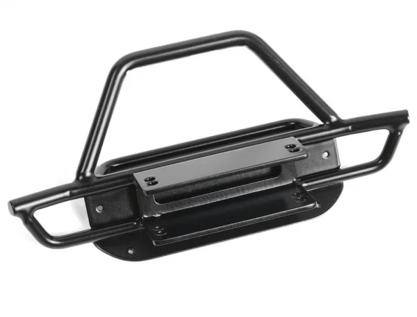 KS Steel Front Bumper w/ Lights for Axial 1:10 SCX10 III Jeep JLU Wrangler RC4WD