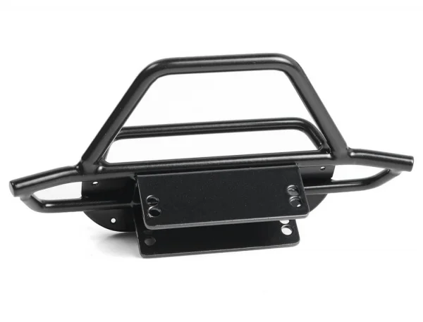 KS Steel Front Bumper w/ Lights for Axial 1:10 SCX10 III Jeep JLU Wrangler RC4WD