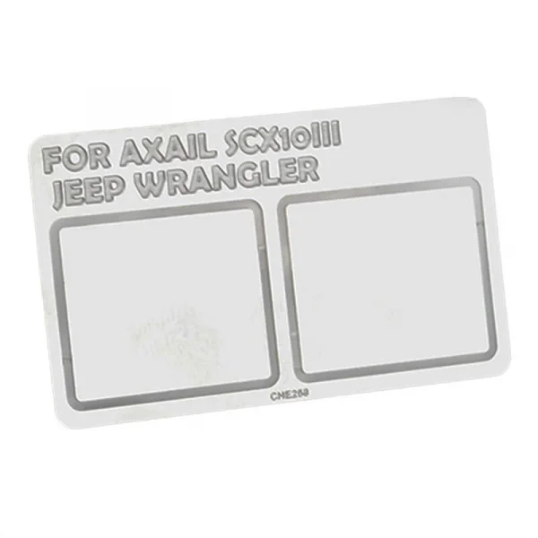 Mirror Decals for Axial 1:10 SCX10 III Jeep JLU Wrangler RC4WD