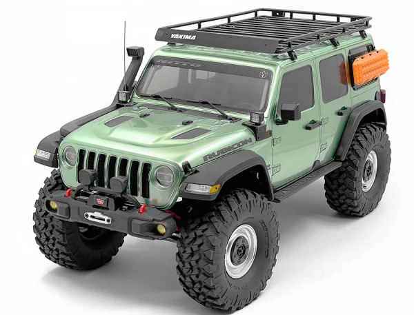 Steel Tube Roof Rack for Axial 1:10 SCX10 III Jeep JLU Wrangler RC4WD — image 2 of 11