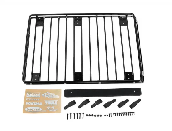 Steel Tube Roof Rack for Axial 1:10 SCX10 III Jeep JLU Wrangler RC4WD — image 3 of 11