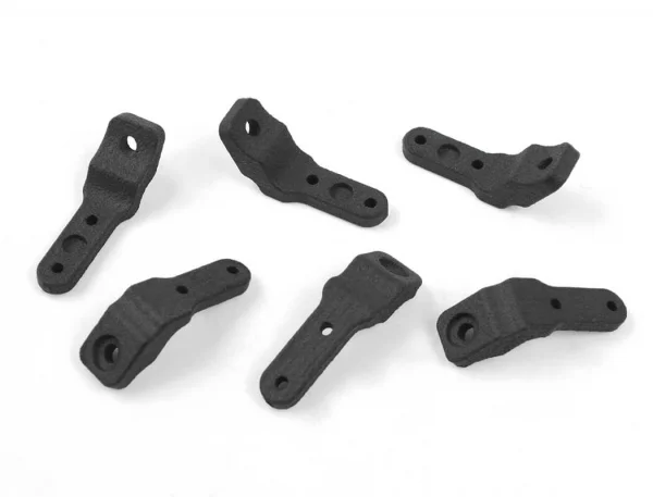Steel Tube Roof Rack W/ Rear Utility Lights for Axial 1:10 SCX10 III Jeep JLU Wrangler RC4WD — image 5 of 12