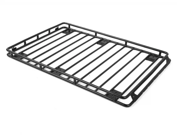 Steel Tube Roof Rack W/ Rear Utility Lights for Axial 1:10 SCX10 III Jeep JLU Wrangler RC4WD — image 7 of 12