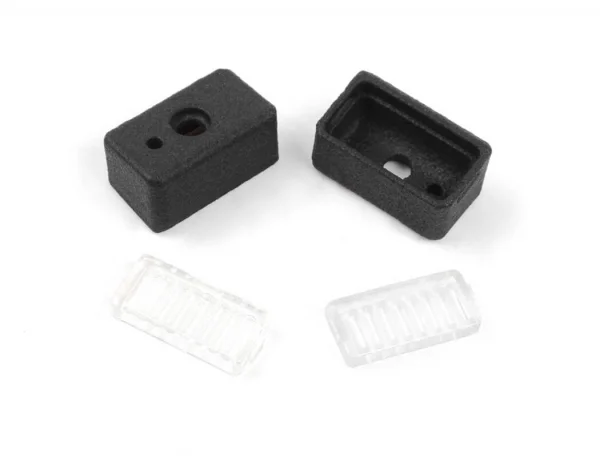 Steel Tube Roof Rack W/ Rear Utility Lights for Axial 1:10 SCX10 III Jeep JLU Wrangler RC4WD — image 4 of 12