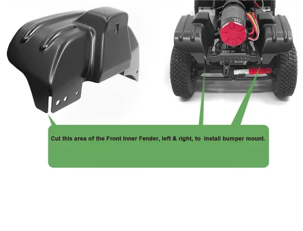 RC4WD Steel Tube Front Bumper W/ Flood Lights For Mst 4WD &mdash; image 4 of 14