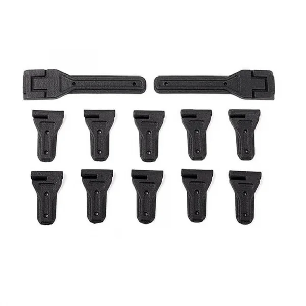 Complete Door and Tailgate Hinge Set for Axial 1/6 SCX6 Jeep Wrangler RC4WD