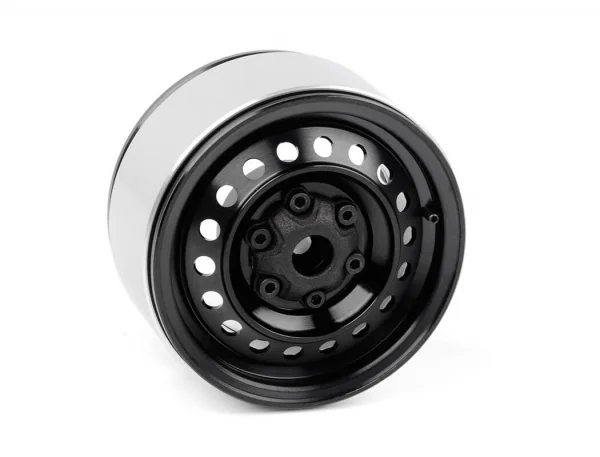 Rad 1.9 Aluminium Internal Beadlock Single Wheel (Black) RC4WD