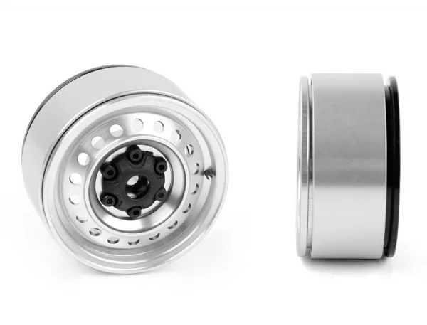 Rad 1.9 Aluminium Internal Beadlock Wheels (Silver) RC4WD