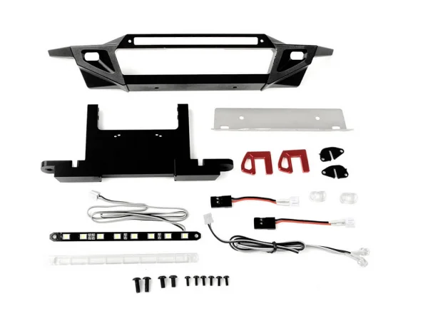 Rook Metal Front Bumper with LED for Traxxas TRX-4 2021 Bronco RC4WD — image 4 of 16