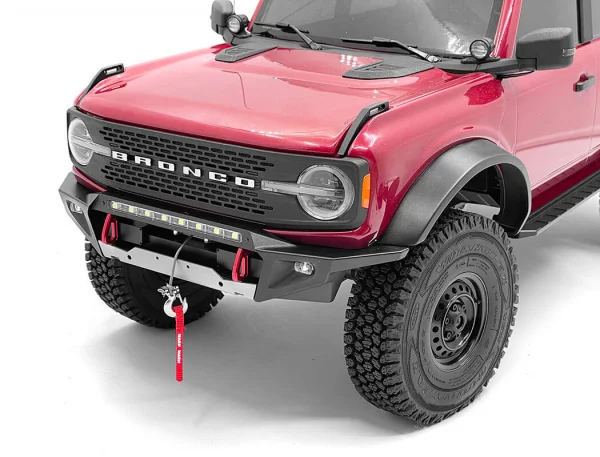 Rook Metal Front Bumper with LED for Traxxas TRX-4 2021 Bronco RC4WD — image 2 of 16