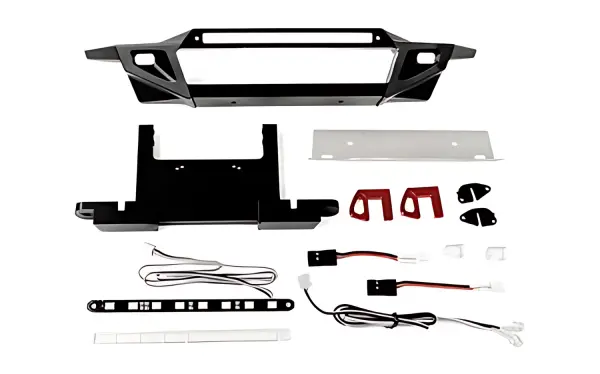 Rook Metal Front Bumper with LED for Traxxas TRX-4 2021 Bronco RC4WD — image 1 of 18