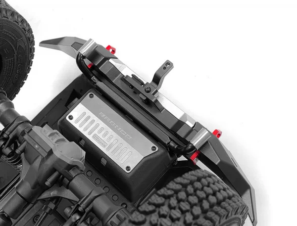 Rook Metal Rear Bumper with Hitch Bar for Traxxas TRX-4 2021 Bronco RC4WD — image 3 of 14