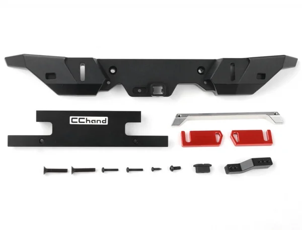 Rook Metal Rear Bumper with Hitch Bar for Traxxas TRX-4 2021 Bronco RC4WD — image 1 of 14