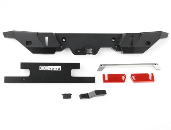 Rook Metal Rear Bumper with Hitch Bar for Traxxas TRX-4 2021 Bronco RC4WD — image 8 of 14