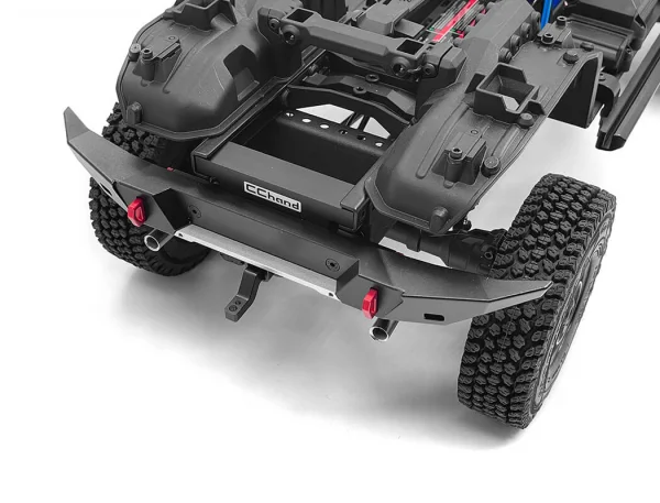 Rook Metal Rear Bumper with Hitch Bar for Traxxas TRX-4 2021 Bronco RC4WD — image 4 of 14