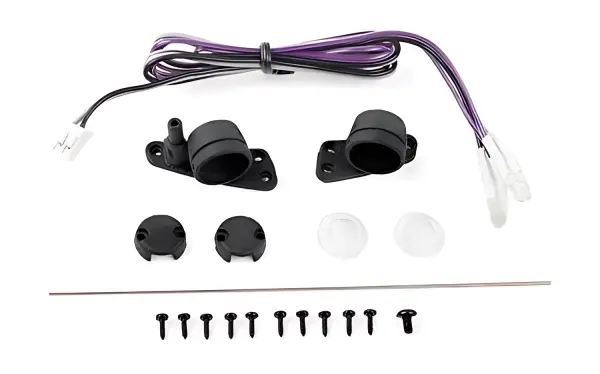 LED A Pillar Front Light and Antenna for Traxxas TRX-4 2021 Bronco RC4WD — image 1 of 6