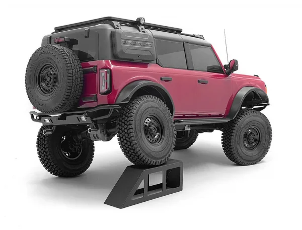 Metal Tube Rear Bumper w/ Hitch Bar for Traxxas TRX-4 2021 Bronco RC4WD — image 2 of 12